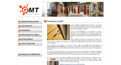 Desktop Screenshot of gmt-menuiseries.com