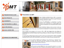 Tablet Screenshot of gmt-menuiseries.com